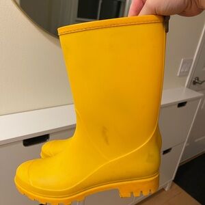 Yellow Rain Boots